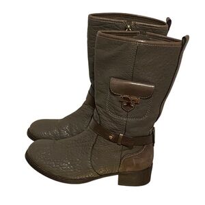 Tory Burch Leona mid-calf leather boots